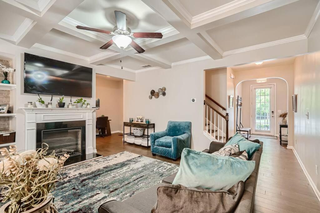Вілла Luxury Townhouse In Atlanta Suburb Collinsville Екстер'єр фото