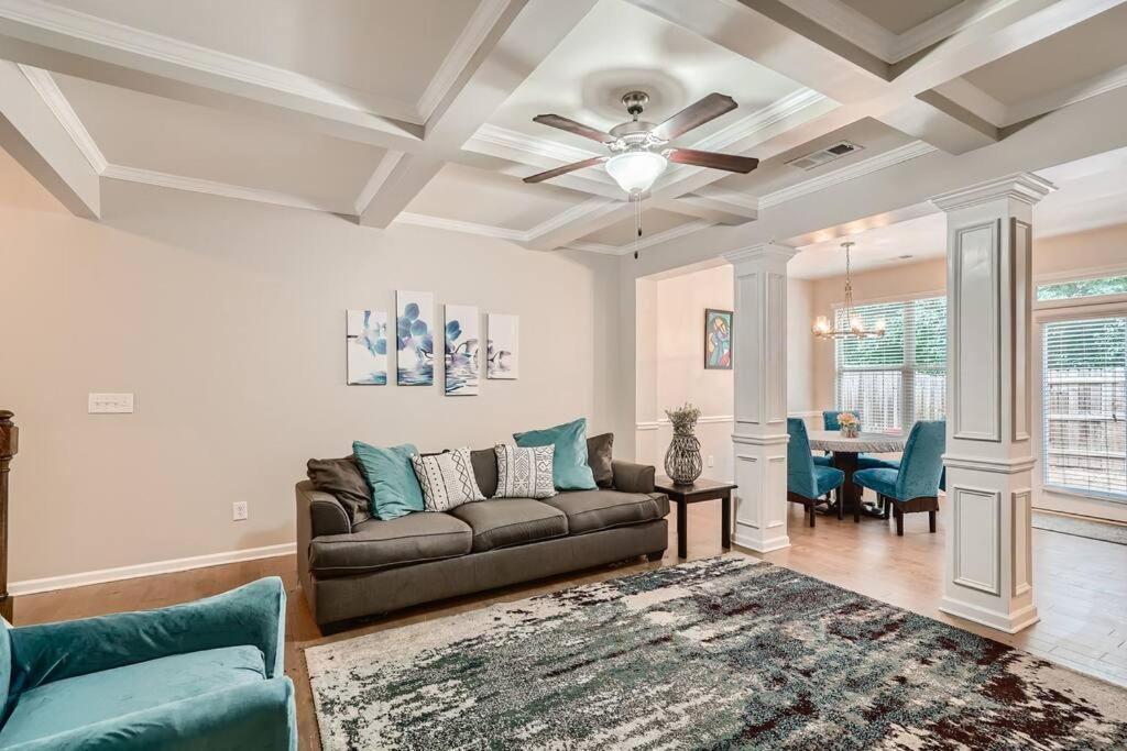 Вілла Luxury Townhouse In Atlanta Suburb Collinsville Екстер'єр фото